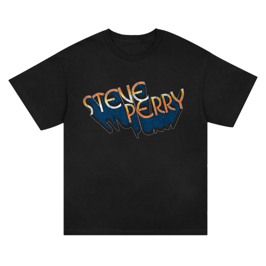 Tilted Logo T-Shirt (Black)